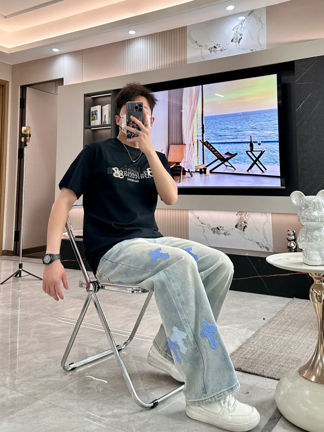 2026 New Arrival New Arrival T Premium ！ logo Premium . . . . . ！ ！ ：Black White Sizes：M-3XL 👉